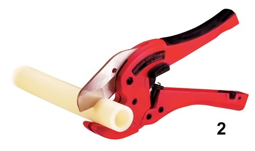 ROTHENBERGER 52000 Kunststoffschere ROCUT® TC 42 Professional 0 - 42 mm PP/PE/PB