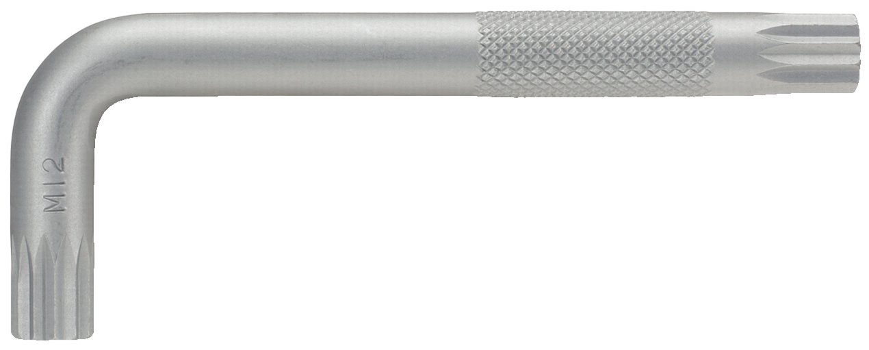 KS Tools 151.4105 XZN-Winkelstiftschlüssel, kurz, M10