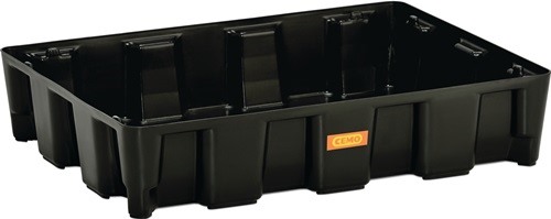 CEMO 10708 Auffangwanne  60 l L800xB600xH165mm Polyethylen ohne PE-Rost