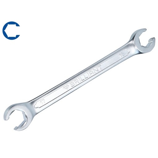 Brilliant Tools  BT706020 Leitungsschlüssel 16 x 17 mm