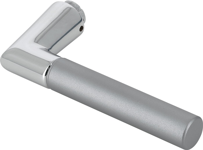 HOPPE 12131519 Türdrückerlochteil Lecce 1405 Aluminium F49/F9-2 stahlfarben matt