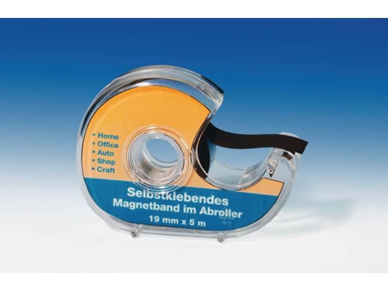 MAGNETOPLAN 15510 Magnetklebeband  Bandbreite 19 mm Bandlänge 5 m im Spender