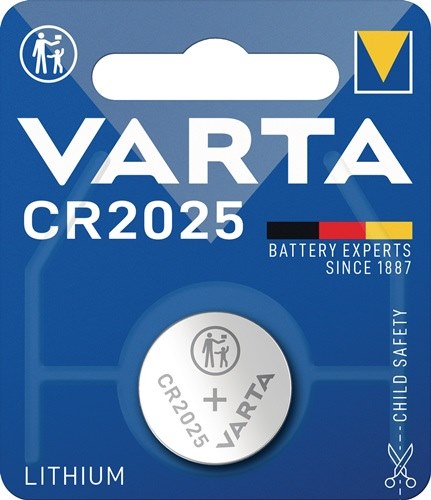 VARTA 06025   101 401 Knopfzelle Electronics 3 V 157 mAh CR2025 20 x 2,5 mm