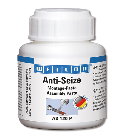 WEICON 10000172 (26000012) Anti-Seize AS 120 P 120 g, Pinseldose