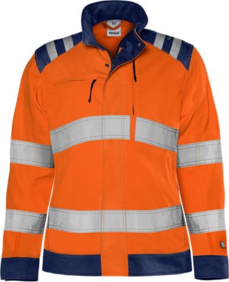 Fristads Kansas 131984-271 High Vis Green Jacke Damen Kl. 3 4068 GPLU Gr.2XL War