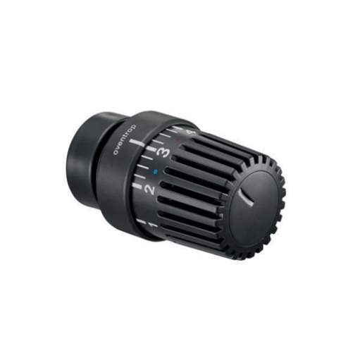 OVENTROP 1011467 Thermostat Uni LH 7-28 GrC, mit Decoring anthrazit, mit Nullste