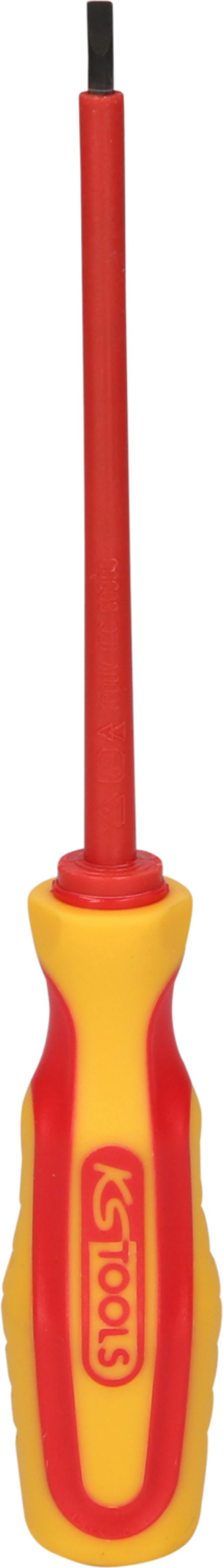 KS Tools 117.0504 ERGOTORQUE VDE Schlitz-Schraubendreher, 3mm