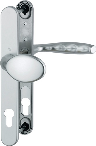 HOPPE 3257469 Profiltürgarnitur New York 76G/3346/1810 Aluminium F1 PZ für Türst