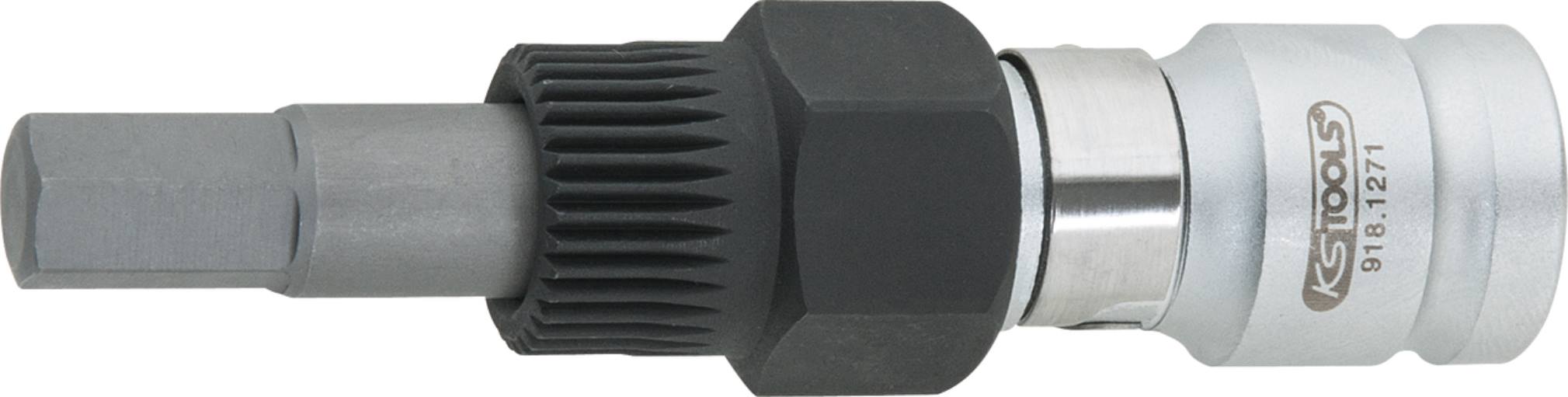 KS Tools 150.3156 1/2'' Lichtmaschinen-Kombischlüssel Innensechskant, 10,0 mm