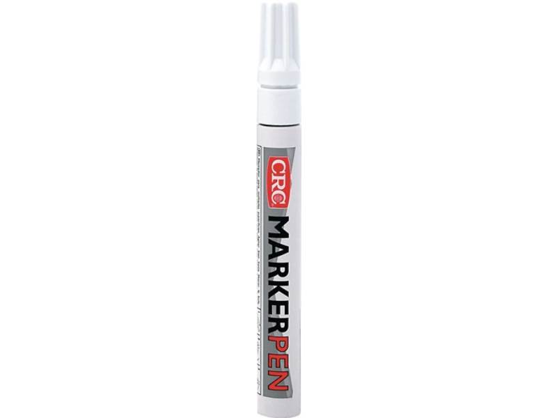 CRC 20395-AA Permanentmarker MARKERPEN weiß Strichbreite 1-4,5 mm Schreibspitze