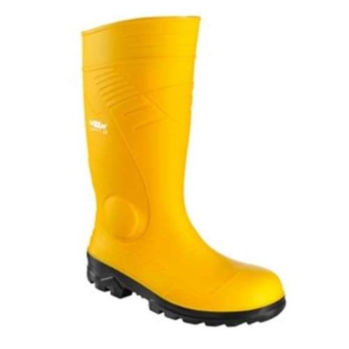 teXXor® S5-PVC-Sicherheitsstiefel gelb EN ISO 20345, 6510_39 Gr.39