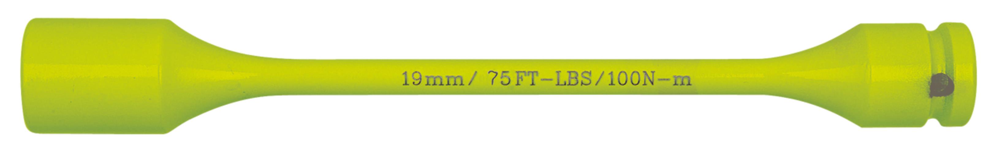 KS Tools 515.1484 1/2'' Torsions-Drehmomentbegrenzer-Stecknuss, 19mmx100Nm