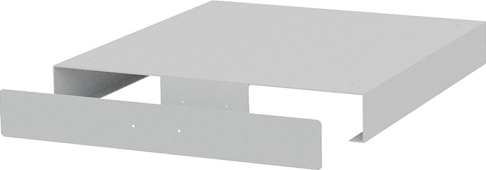 BEDRUNKA+HIRTH 01.070.012A - 7035 Hubwagensockel  H112xB705xT736mm Stahl RAL 703