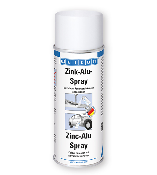 WEICON Zink-Alu-Spray 400 ml
WEICON Zink-Alu-Spray schützt dauerhaft alle Metalloberflächen gegen Rost und Korrosion. WEICON Zink-Alu-Spray bildet eine schnelltrocknende, festhaftende Schutzschicht und ist beständig gegen viele Chemikalien. WE