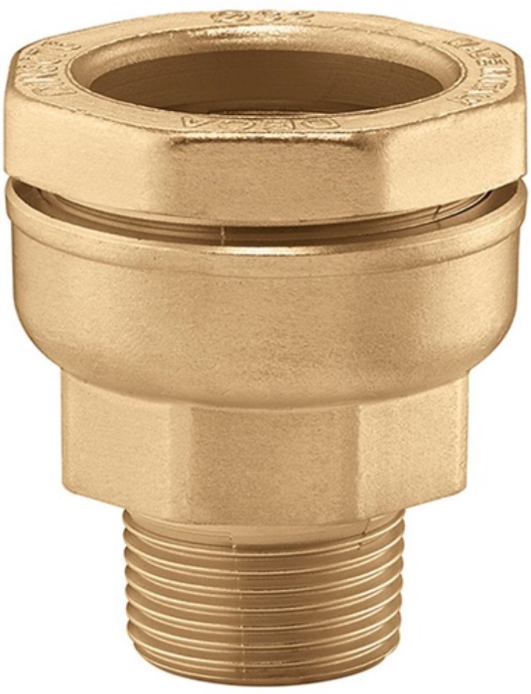 CALEFFI 862640 Anschlussverschraubung 862 Messing, reduziert 40 x 1Zoll AG Messi
