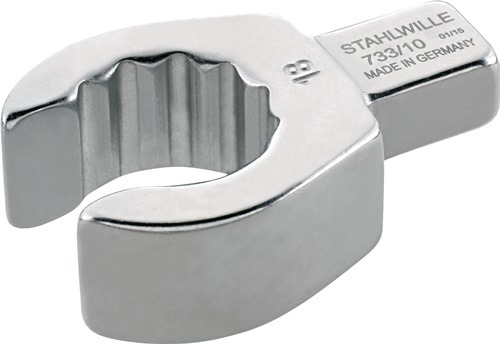 STAHLWILLE 58231022 Einsteckringschlüssel 733/10 22 Schlüsselweite 22 mm 9 x 12