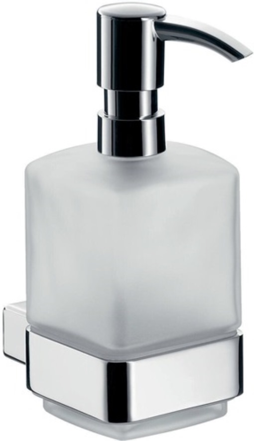 EMCO 052100101 Flüssigseifenspender loft Glasteil satiniert chrom Kristallglas s