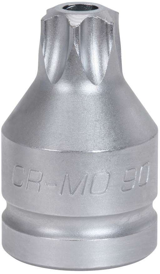 KS Tools 515.0019 3/4'' Kraft-Bit-Stecknuss Torx mit Bohrung, kurz, TB100