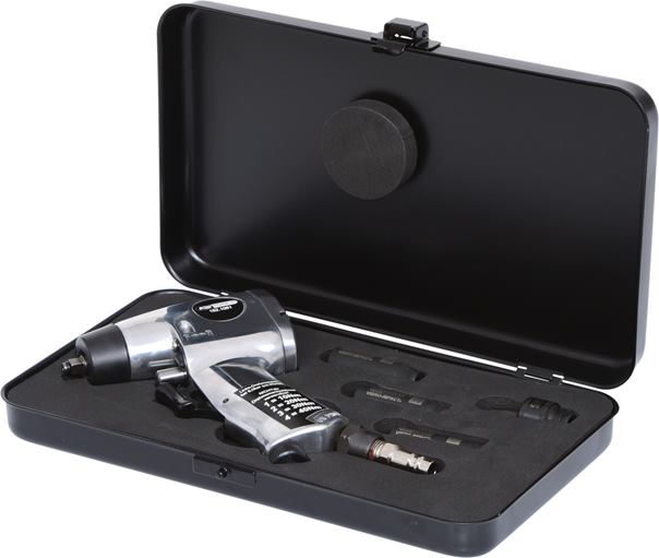 KS Tools 152.1060 1/4'' Glühkerzen-Druckluft-Vibrationsschrauber-Satz, 5-tlg.