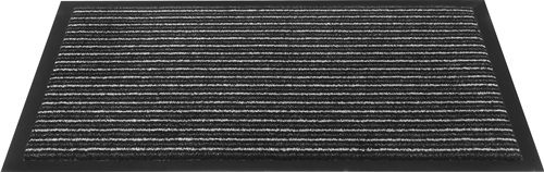 5501402007 Fußmatte gestreift anthrazit Polypropylen L400xB600xS5mm