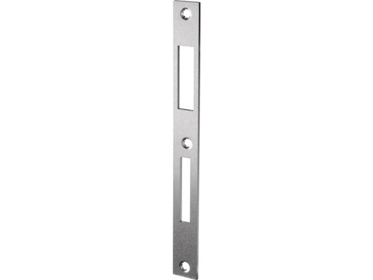 BKS S4910023 Schließblech S491 Stahl silber Breite 24 x Länge 243 mm käntig DIN 