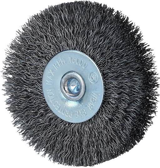 KS Tools 340.0032 Stahldrahtbürstenscheibe 0,3mm, Ø 80mm