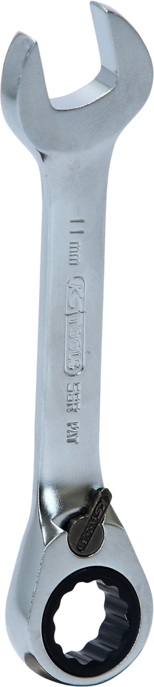 KS Tools 503.4634 GEARplus Ratschenringmaulschlüssel, kurz, 11mm