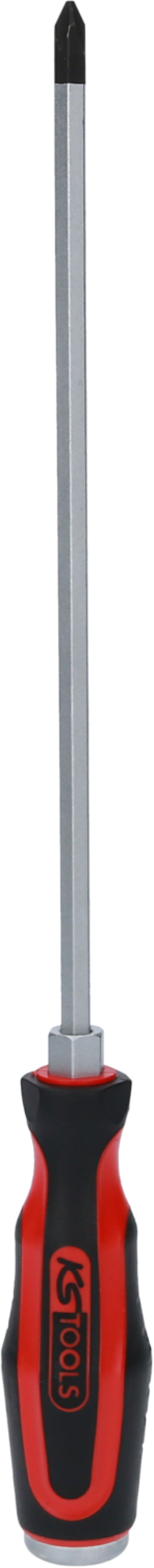 KS Tools 151.1108 ERGOTORQUEmax Schlagkappen-Schraubendreher, PH2, 350 mm