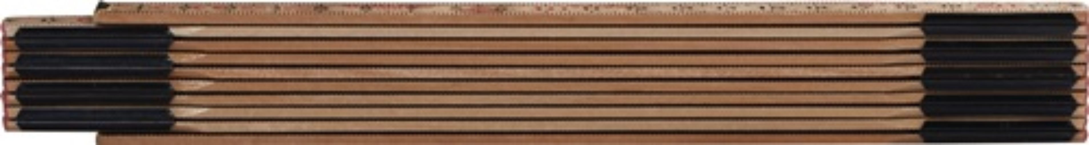 HULTAFORS 100004 Gliedermaßstab 59-2-10 Länge 2 m Breite 17 mm mm/cm EG III Glas