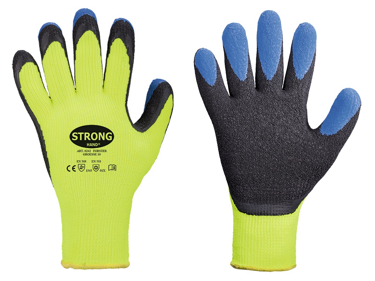 Gr .8 *FORSTER* STRONGHAND® HANDSCHUHE gelb *FORSTER* STRONGHAND® GLOVES