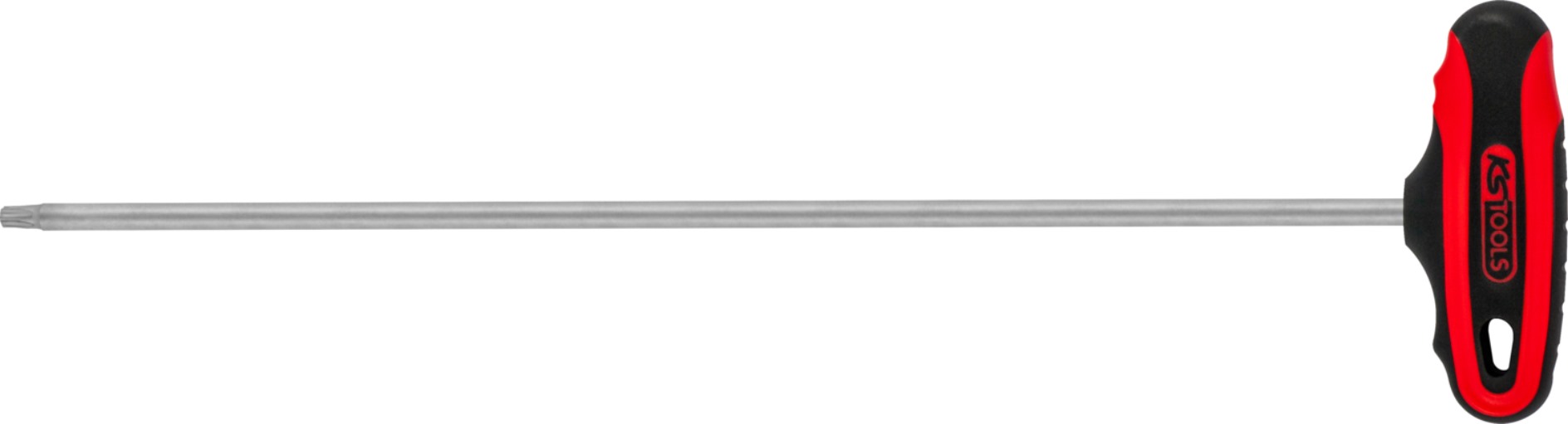 KS Tools 158.8055 ERGOTORQUEplus T-Griff-Torx-Stiftschlüssel lang, T27