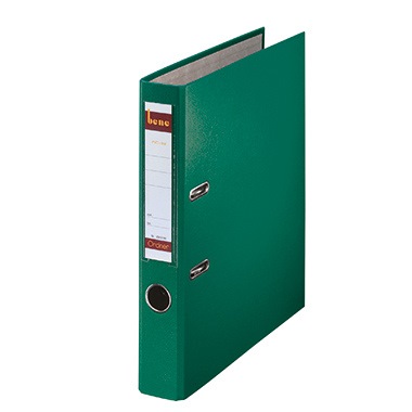 Bene Ordner 291600 GN DIN A4 52mm PP grün