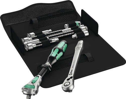 WERA 05135949001 Knarren-Satz KK Zyklop MS1 8-teilig  Klapptasche
