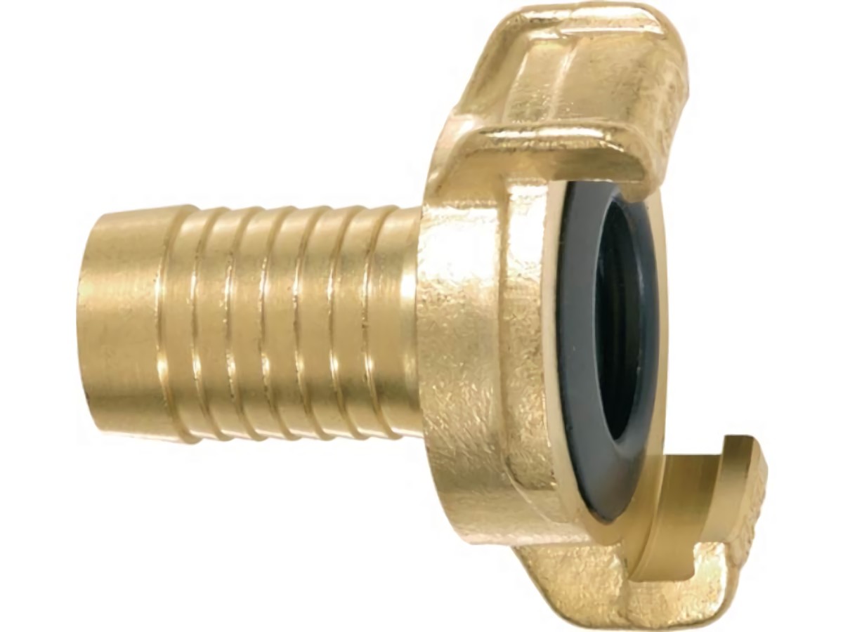 GEKA 04.0106 Schlauchstück GEKA plus Messing Schlauchgröße 32 mm