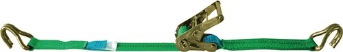 DOLEZYCH 42352052 Zurrgurt DIN EN 12195-2 Länge 6 m Breite 35 mm mit Ratsche + S