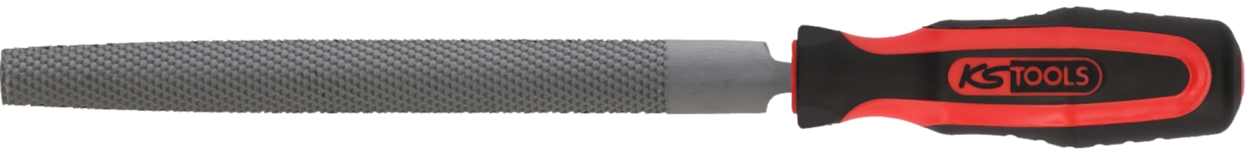 KS Tools 157.0125 Halbrund-Feile, Form E, 200mm, Hieb1