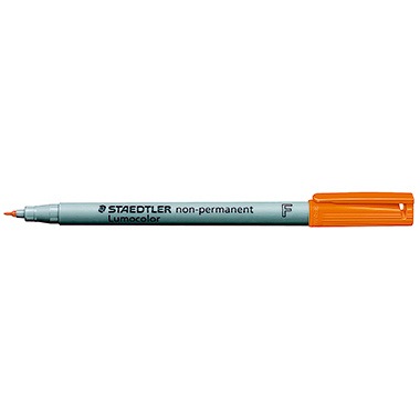 STAEDTLER Folienstift Lumocolor 316-4 0,6mm non-permanent orange
