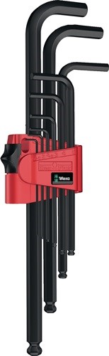 WERA 05022086001 Winkelschraubendreher-Satz 950 PKL/9 BM N 9-teilig Kunststoffha