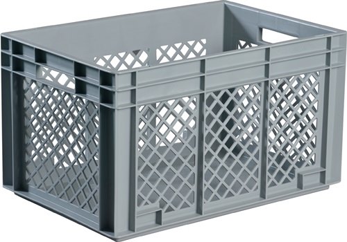 LOCKWEILER NB80V2-139180220118 Transportstapelbehälter  L600xB400xH420mm grau PP