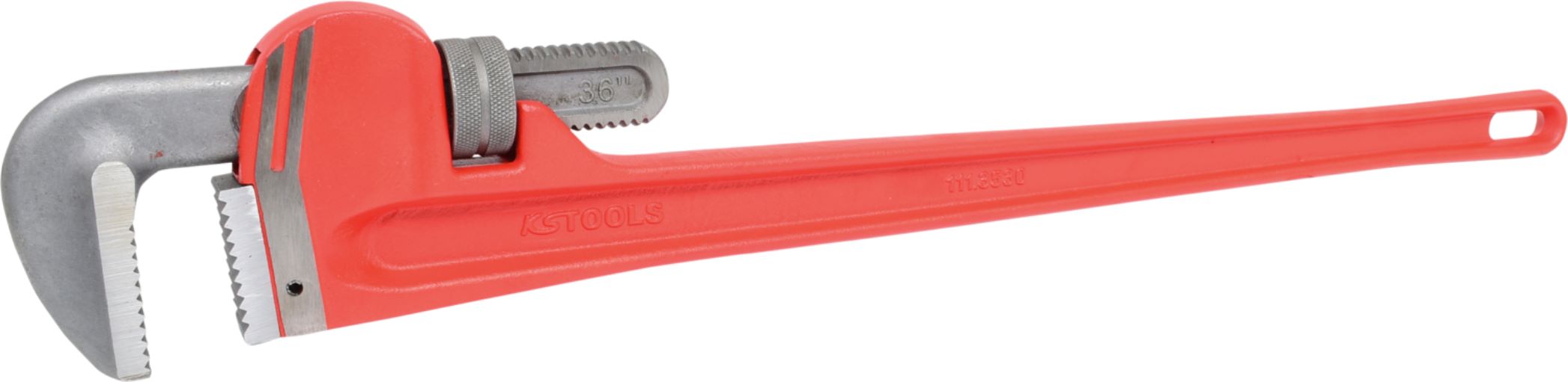 KS Tools 111.3530 Stahl-Einhand-Rohrzange, 900 mm