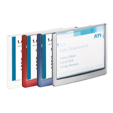 DURABLE Türschild Click SIGN 486102 149x105,5mm weiß