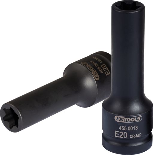 KS Tools 455.0013 3/4'' Kraft-Stecknuss Torx, lang, E20