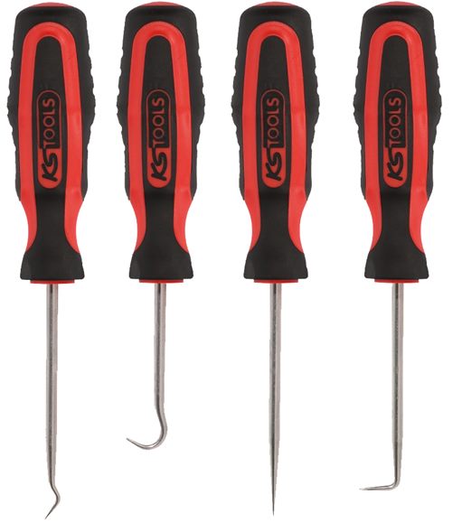 KS Tools 550.1045 Hakenwerkzeug-Satz, 4-tlg.