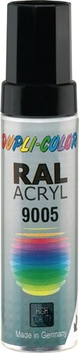 DUPLI-COLOR 677229 Lackstift  tiefschwarz glänzend RAL 9005 12 ml