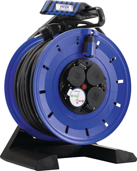 HEDI K740NTF Kabeltrommel Generation 7 Champion 40 m H07RN-F 3 x 1,5 mm² 290 mm