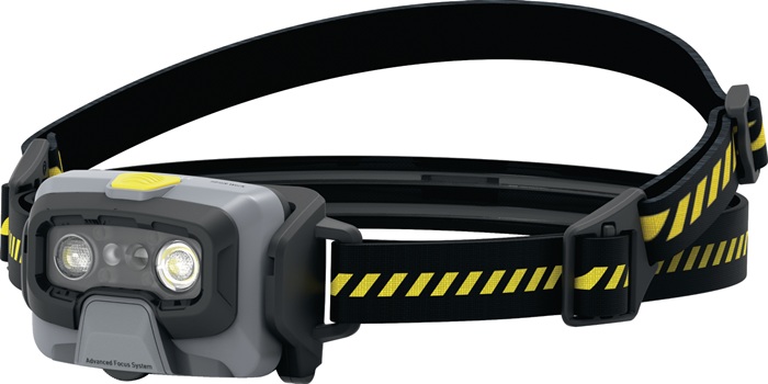 LEDLENSER 502798 LED-Kopfleuchte HF6R Work 2000 mAh 3,4 V  für Industrie und Handwerk · 3 Helligkeitsstufen · rotes Frontlicht · hohe Farbwiedergabe im Nahbereich · stufenlos schwenkbarer Lampenkopf · Schutzelemente am Frontglas · leistungsstarker Akku be
