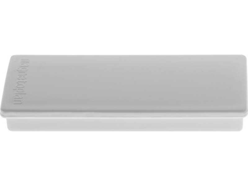 MAGNETOPLAN 1665101 Magnet Block  B55xT22xS8mm grau