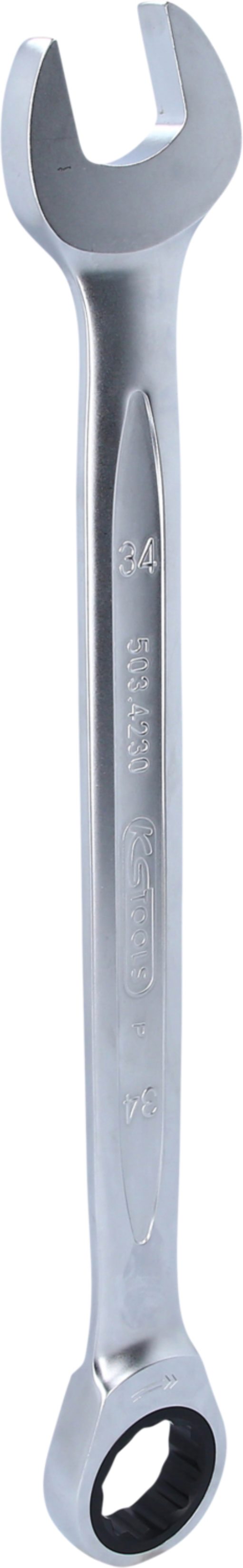 KS Tools 503.4230 GEARplus Ratschenringmaulschlüssel, 34mm