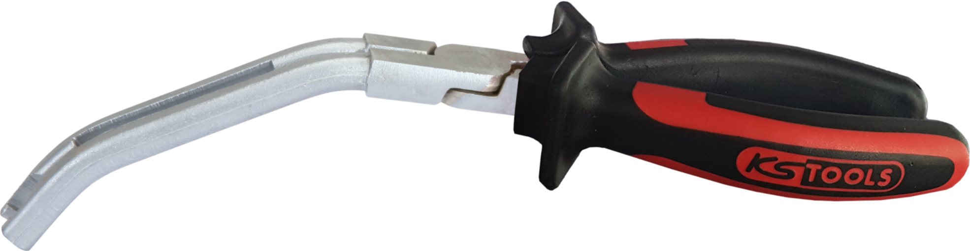 KS Tools 500.7310 Glühkerzenstecker-Zange, abgewinkelt, 235mm