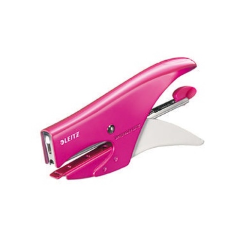 Leitz Heftzange WOW 55312023 max. 15Blatt Metall pink metallic